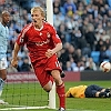 Man City 2 v 3 Liverpool&nbsp;:&nbsp;The incredible match is turned on its head as Dirk Kuyt pops up to fire home the winner after Torres's shot is deflected into his path