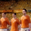 Dutch Team Before Kick-Off&nbsp;:&nbsp;Dutch team taking in the national anthems