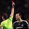 Everton 0 v 0 Chelsea&nbsp;:&nbsp;Chelsea miss the chance to go top of the Premier League table as captain John Terry is sent off in a 0-0 draw with Everton