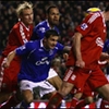 Liverpool 1 v 1 Everton&nbsp;:&nbsp;With three minutes remaining Tim Cahill heads home a superb Mikel Arteta free-kick to secure a draw for the visitors