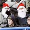 Chelsea 2 v 0 West Brom&nbsp;:&nbsp;Father Christmas is on hand at Stamford Bridge - apparently he is a Chelsea fan