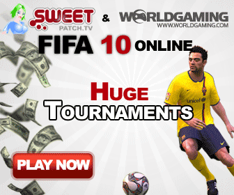 Play FIFA Win Ca$h&nbsp;:&nbsp;WorldGaming.com and Sweetpatch TV Launch Tournament