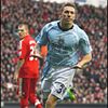 Liverpool 1 v 1 Man City&nbsp;:&nbsp;Craig Bellamy stuns Anfield in the second half with a goal against his former club, his third in six games since moving to Manchester