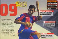 GamesMaster Magazine - FIFA 09&nbsp;:&nbsp;Some scans from the latest GamesMaster Magazine giving us their impressions of FIFA 09