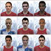 FIFA 08 - Amits FIFA 08 Face Pack - Screenshot : Screenshot of all faces