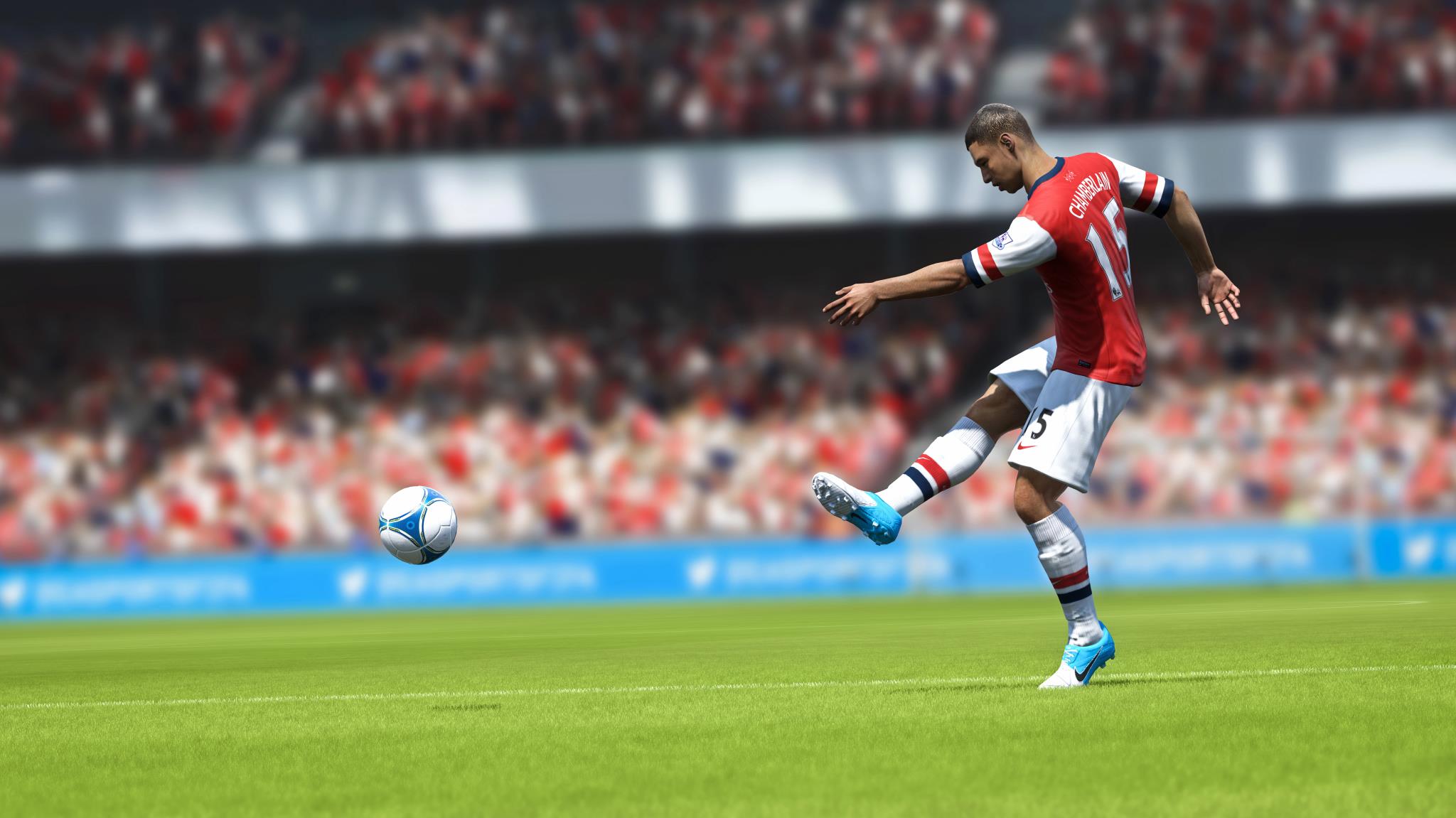 FIFA 13 | Arsenal's Oxlade Chamberlain is on the ball