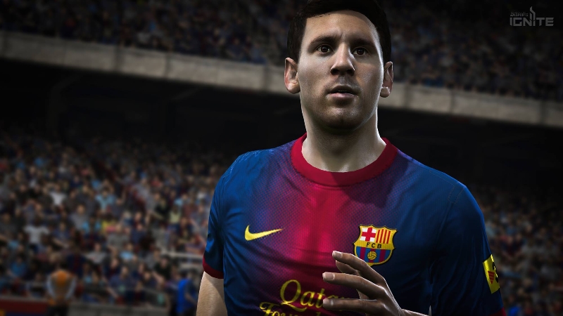 Messi Close Up on Next Gen