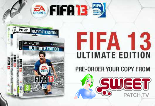 You can now pre-order your copy of FIFA 13 direct from us here courtesy of our partnership with Amazon! Get your standard and Ultimate Edition direct from Sweetpatch TV now…