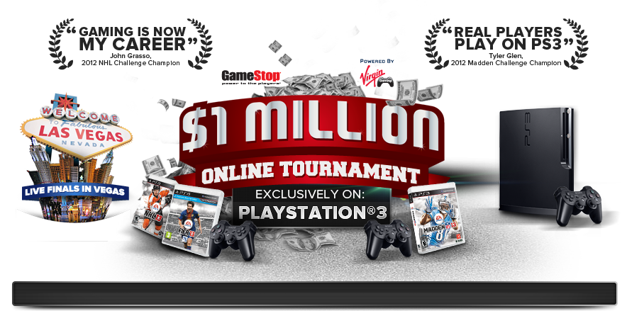 The EA SPORTS Challenge Series exclusively on PlayStation3 is back with ANOTHER $1 MILLION prize pool!