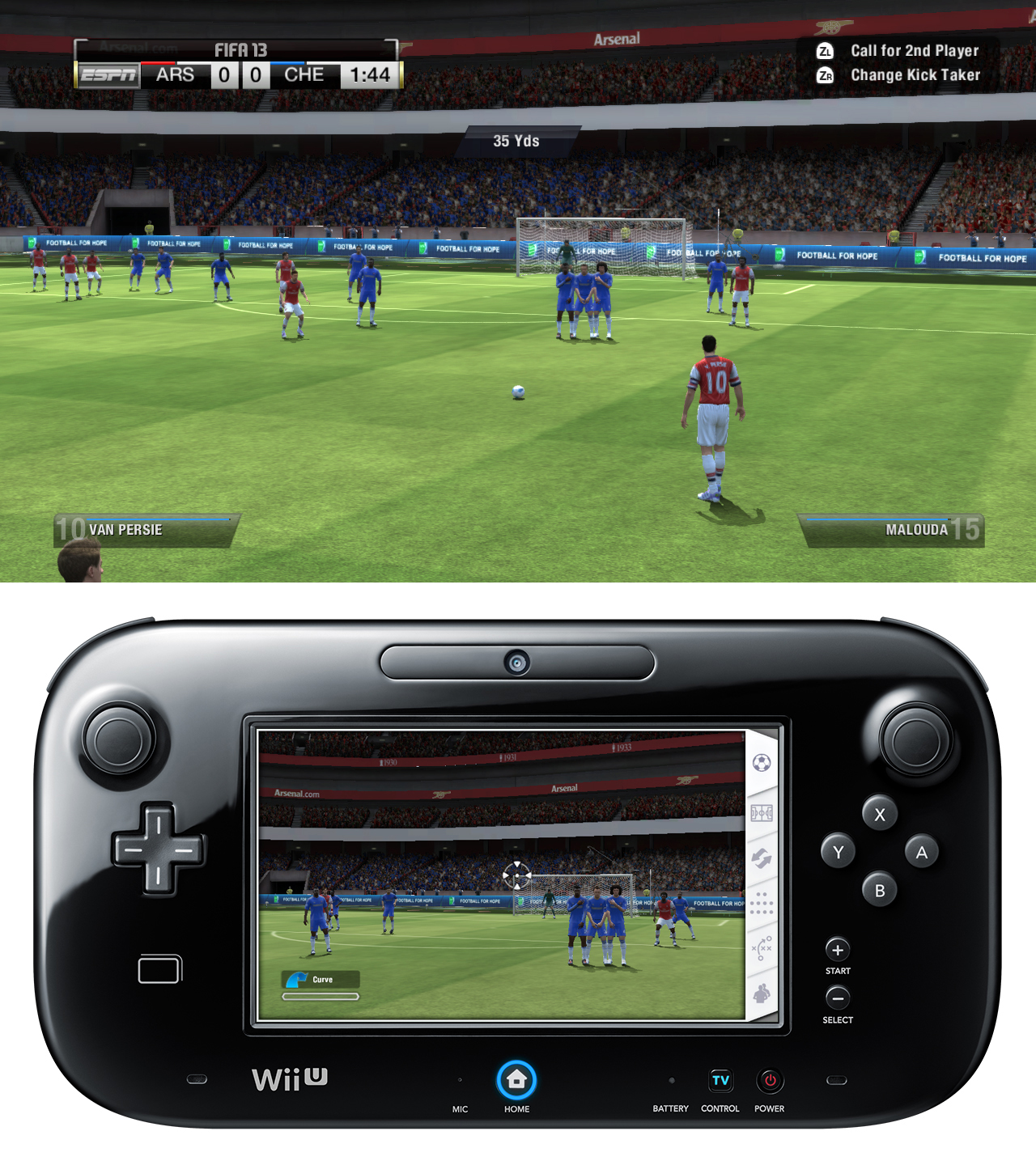 FIFA 13 Wii U | Freekick DRC