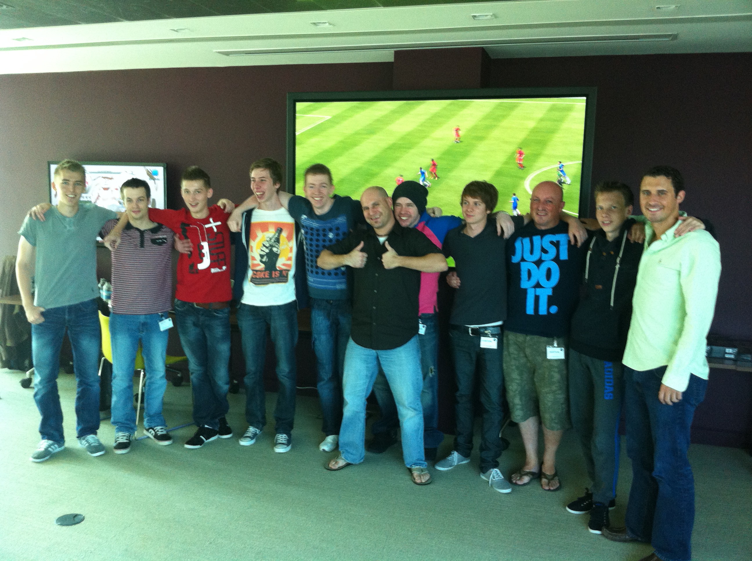 The awesome FIFA 13 Community Event Crew