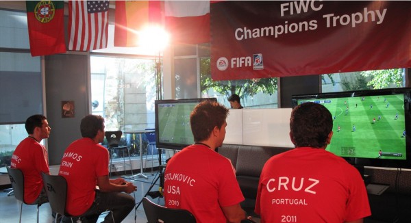 Four previous winners of the FIFA Interactive World Cup came together to compete for the first-ever FIWC Champions Trophy on the new EA Sports FIFA 13 game.