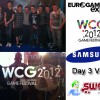 Check out our Vlog from day 3 at the Eurogamer Expo in Earls Court, London. We have the WCG FIFA 12 Pre-Qualifiers 9 and 10, player interviews, give-aways a massive FIFA YouTuber's meetup and plenty more...