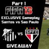 FIFA 13 FULL MATCH Santos vs P. Sao Paulo (#wepeelerarmy)