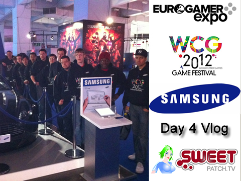 Check out our Vlog from day 4 at the Eurogamer Expo in Earls Court, London