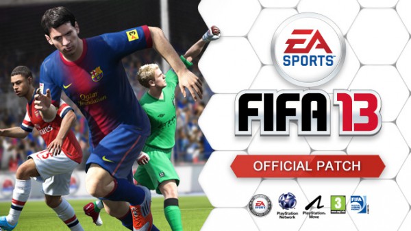 An official update to the game of FIFA 13