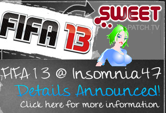 Come and get involved in some footie action on all 4 days of Insomnia47 with your Sweetpatch.TV crew who are your hosts & tournament admins!