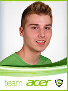 Team Acer player Sascha Schumacher (Acer Poldi)