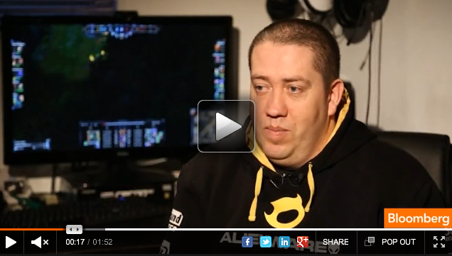 Team Dignitas has been featured in a video by Bloomberg TV talking about eSports in the UK and beyond, competitive Video Games generally and the salaries involved. Managing Director Michael 'ODEE' O'Dell takes the mic and explains it all.