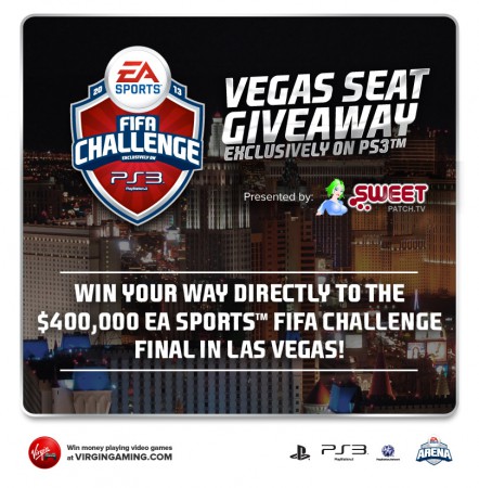 Win your way directly to the $400,000 FIFA Challenge Final in Vegas with Sweetpatch TV