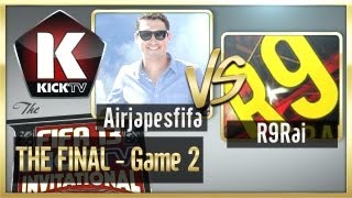 Airjapesfifa and R9rai square off in a best of three series with $10,000 on the line.