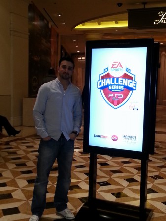 Giuseppe Guastella arrives at the Challenge Series