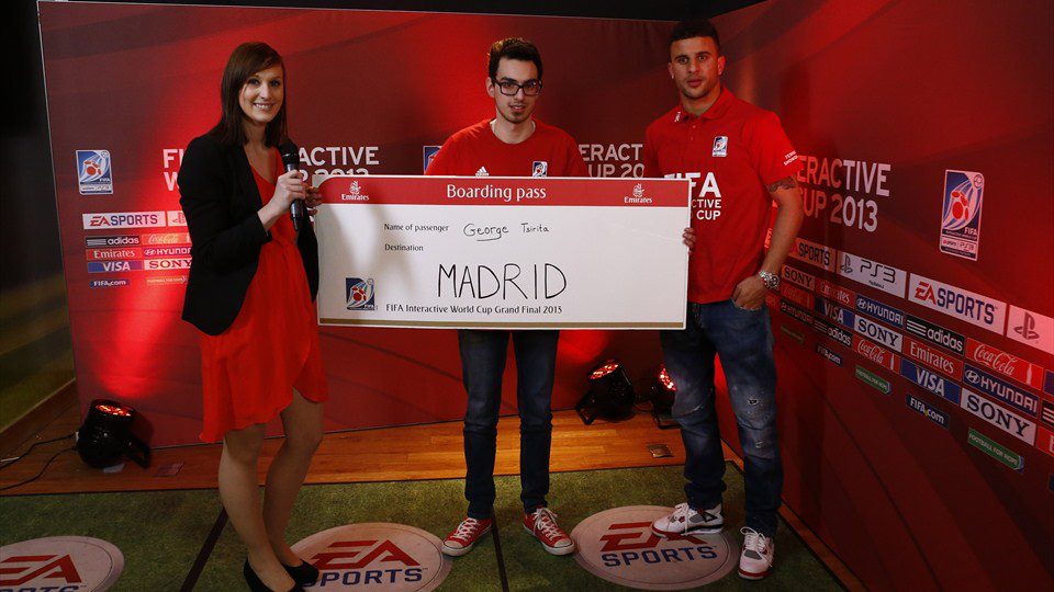 Congratulations to George Tsirita who is our FIWC FIFA 13 UK Champion beating Ty Walton 3v2