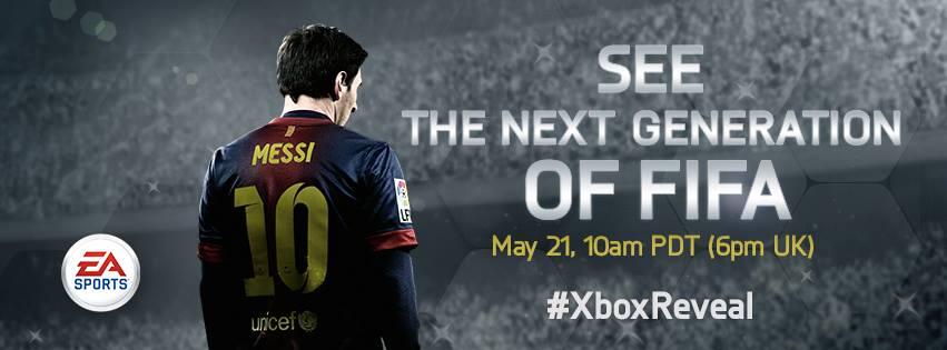 See the next generation of FIFA! Watch the #XboxReveal tomorrow on http://www.Xbox.com & @Xbox Live at 6pm UK