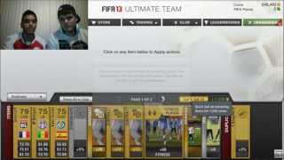 Pack Opening on FIFA 13 Ultimate Team #33 - Looking for TOTS MESSI with Special Guest "Dirty Mike"