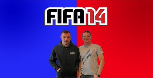 Ireland and Everton's Darron Gibson becomes one of the first professional footballers to take on a YouTuber in FIFA 14!