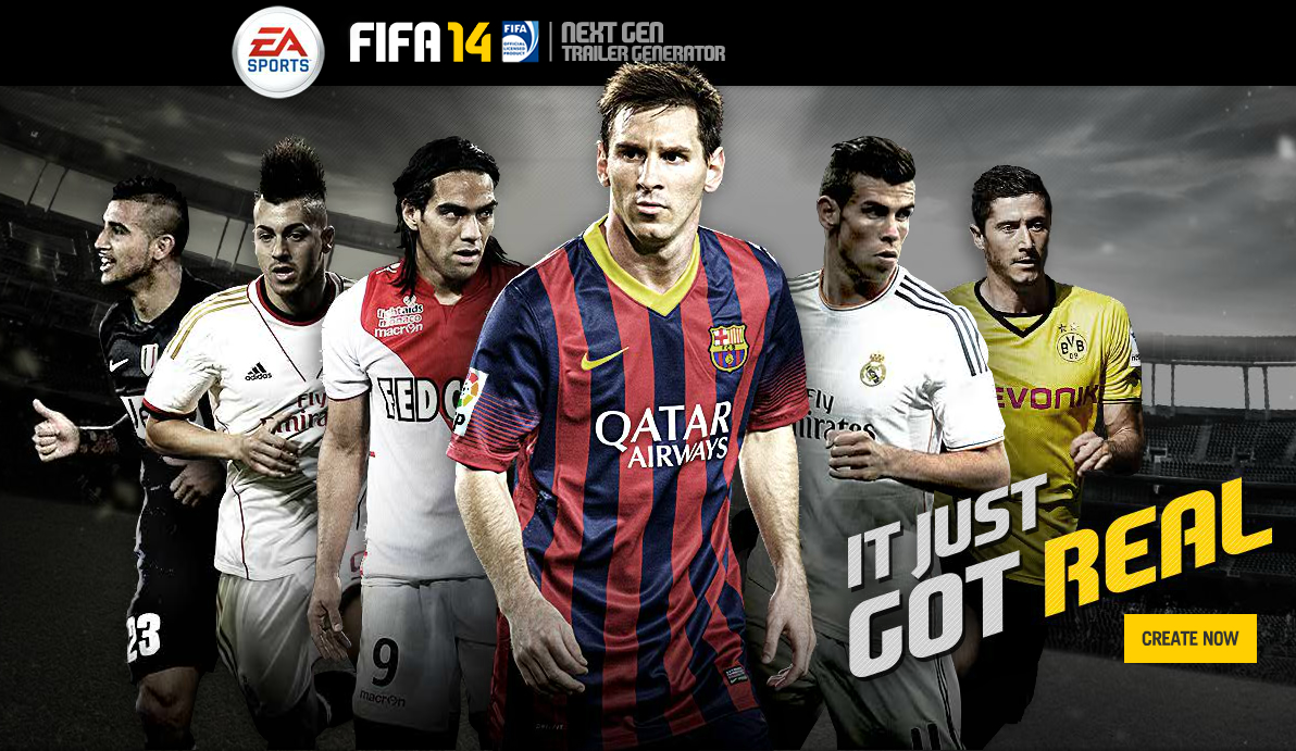 Create your FIFA 14 Gameplay Trailer