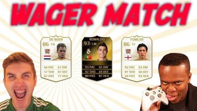 FIFA 14 | KSI Vs MattHDGamer | 2 Legends & IF Ronaldo on the Line