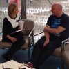 Wittser is interviewed by Rachel Riley