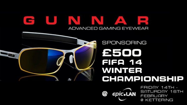 GUNNAR Optiks, the world’s leading manufacturer of computer eyewear, today announced they will be sponsoring Sweetpatch’s FIFA 14 Winter Championships at epic.LAN this February.
