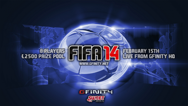 The FIFA 14 Championship LAN, in association with Sweetpatch TV, takes place 15th February LIVE from Gfinity HQ