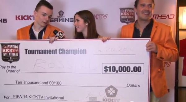 Congratulations to RossiHD | KICKTV FIFA 14 Invitational Champion