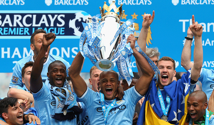 Man City cruise to second title in three years