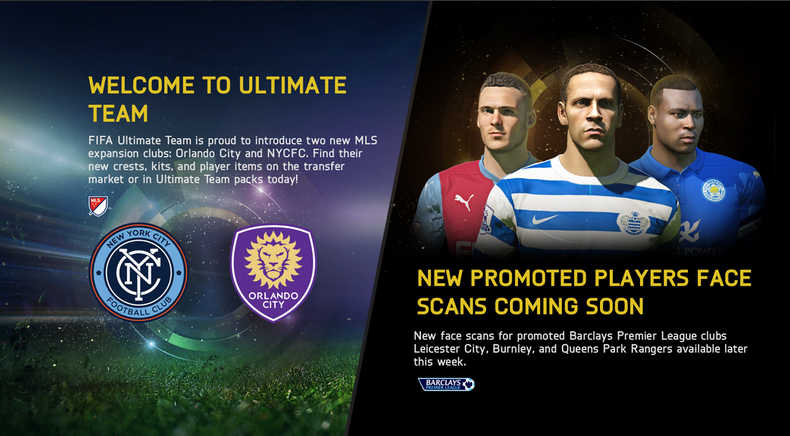 FIFA 15 Updates 25th November