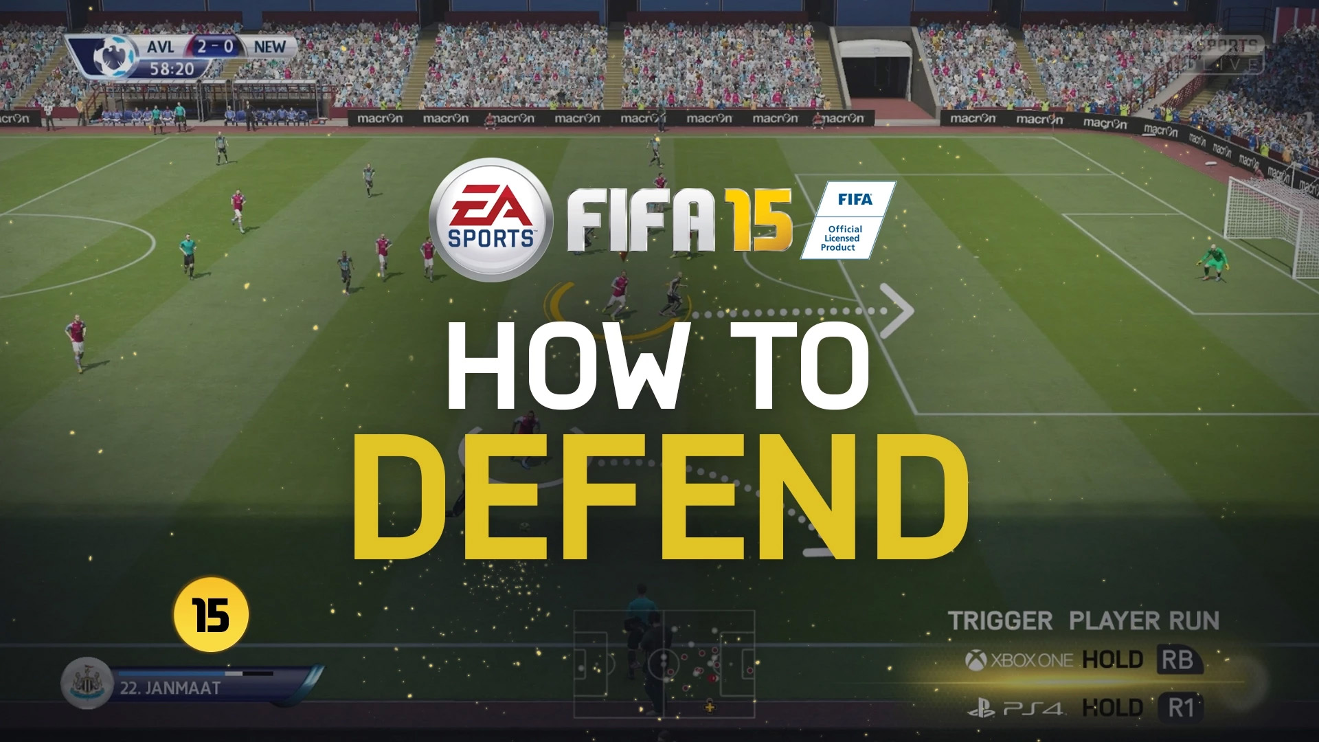 Learn how to defend in FIFA 15 with this gameplay defending tutorial covering basic to advanced tactics.